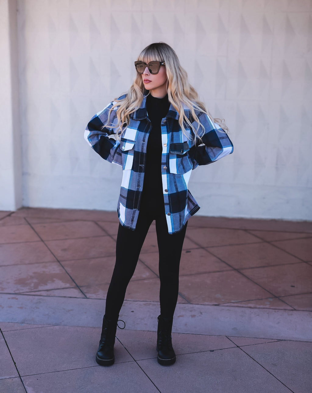 Chantel Plaid Shacket